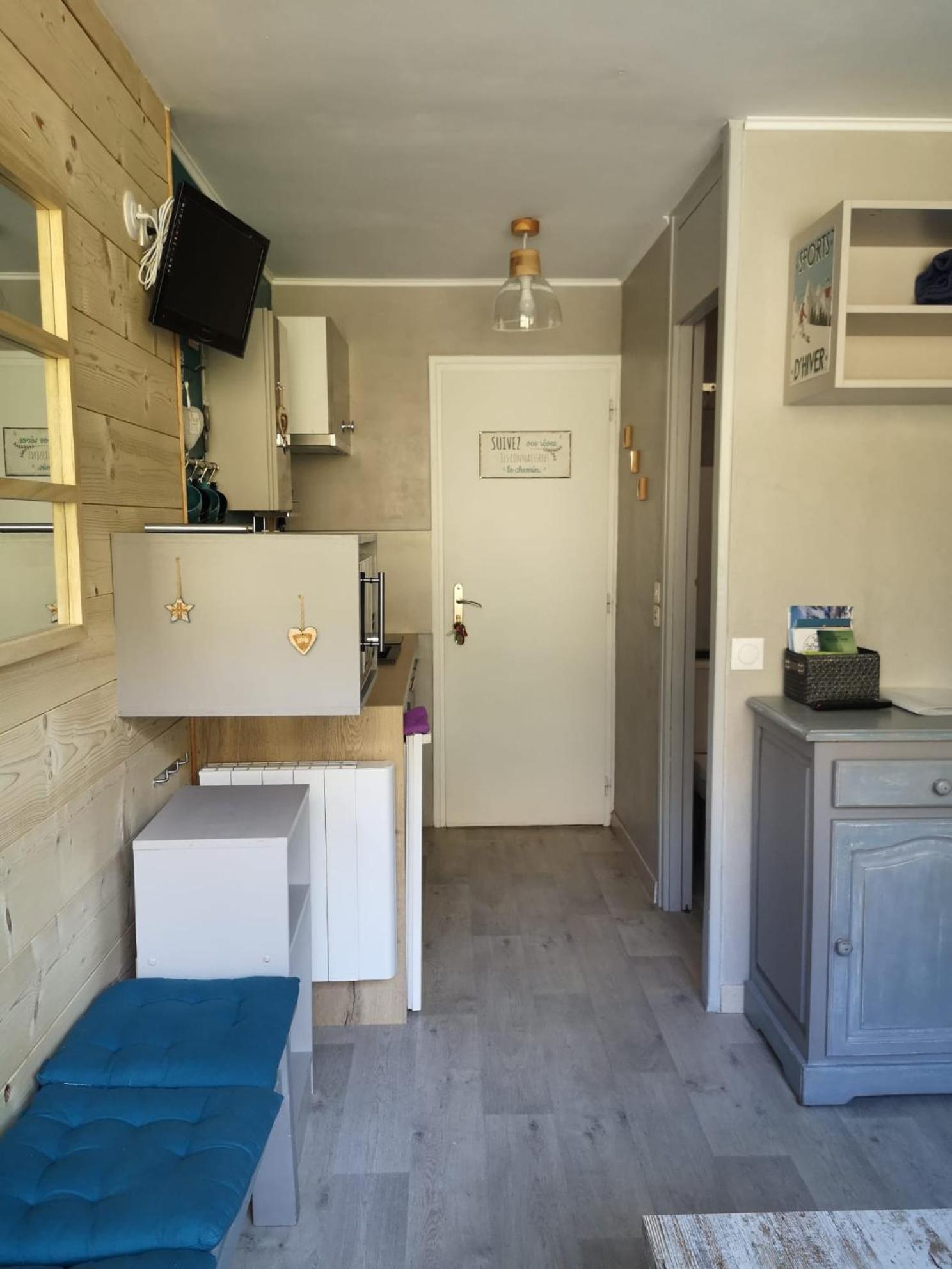 Studio Chaleureux A Lanslevillard Val Cenis 2 Pers エクステリア 写真